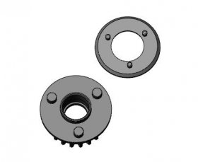 3RACING Cero Sport Centre Pulley 20T For Cero Sport - SAK-CS103