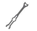 3RACING Advance 21 Graphite Upper Deck - SAK-A578 3RACING Advance 21 Graphite Upper Deck - SAK-A578