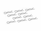3RACING Sakura D3 CS SPORT Battery Straps Body Clip - 10pcs - 3RAC-BC1206S