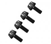 3RACING Sakura D5 AL One Piece Wheel Nuts (Black) - SAK-D5657/BL