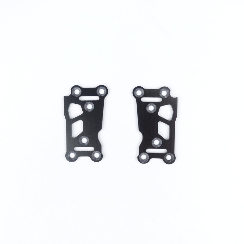 3RACING Sakura D5S Parts Fiber Rear Suspension Plate 197mm - SAK-D506