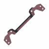 3RACING SAKURA D6 Carbon Graphite Rear Body Post Plate Red Colour - SAK-D644GA/RE