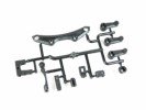 3RACING Sakura XI Front Upper Bumper and Servo Horn SetSport - SAK-XS104