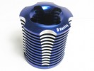 HPI Savage 21 /Savage 25 /Savage X 13 Fin Engine Heatsink - Blue Color - 3Racing HSA-027/B HPI Savage 21 /Savage 25 /Savage X 13 Fin Engine Heatsink - Blue Color - 3Racing HSA-027/B