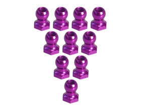 3RACING 4.8MM HEX Ball Stud L=5 ( 10pcs) - 3RAC-BS48H5/PU