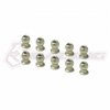 7075 Aluminum 5.8MM Hex Ball Stud L=5 (10 pcs) - Coated - PTFE - 3Racing 3RAC-BS58H575/TE