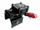3RACING Engine Heat Sink Extended Motor Heat Sink W/ Fan Ver.2 For 540 Motor (High Finger) - Black - 3RAC-MHS7/BL/V2 3RACING Engine Heat Sink Extended Motor Heat Sink W/ Fan Ver.2 For 540 Motor (High Finger) - Black - 3RAC-MHS7/BL/V2