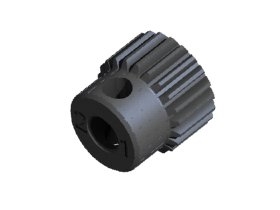 3RACING 64 Pitch Pinion Gear 21T (7075 w/ Hard Coating) - 3RAC-PG6421