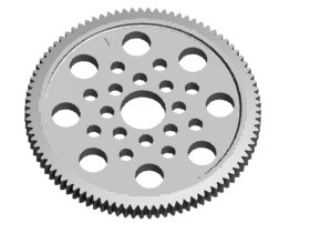 3RACING 48 Pitch Spur Gear 91T - 3RAC-SG4891