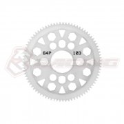 3RACING 64 Pitch Spur Gear 103T Ver.2 - 3RAC-SG64103/V2