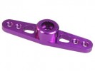 3RACING 3.0 mm Aluminium Double Servo Arm For Ko Propo/Sanwa - Purple - 3RAC-HKD30/PU