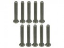 3RACING M3 x 20 Titanium Button Head Hex Socket - Machine (10 Pcs) - TS-BSM320M