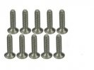 3RACING #4-40 x 1/2 Titanium Flat Head Hex Socket - Machine (10 Pcs) - TS-FS4120M 3RACING #4-40 x 1/2 Titanium Flat Head Hex Socket - Machine (10 Pcs) - TS-FS4120M