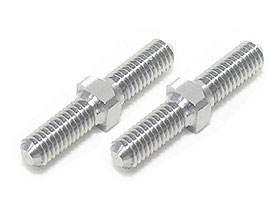 3RACING 64 Titanium 3mm Turnbuckle - 18mm (2 Pcs) - 3RAC-TR318