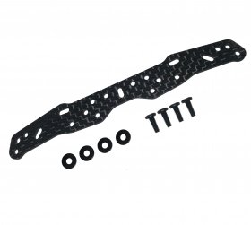 Tamiya Mini 4WD Carbon Multi Roller Setting Plate - 3RACING M4WD-15