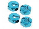 Tamiya TA05 Aluminium 12mm Wheel Adaptor ( 4 pcs ) - Light Blue Color - 3RACING TA05-12/LB/V2 Tamiya TA05 Aluminium 12mm Wheel Adaptor ( 4 pcs ) - Light Blue Color - 3RACING TA05-12/LB/V2