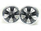 Traxxas Revo HPI Savage 21 /HPI Savage 25 /Traxxas Revo Ton Wheel 40 Series - Wide Offset ( 1 Pairs ) - Black Color - 3RACING RE-043/BL2 Traxxas Revo HPI Savage 21 /HPI Savage 25 /Traxxas Revo Ton Wheel 40 Series - Wide Offset ( 1 Pairs ) - Black Color - 3RACING RE-043/BL2