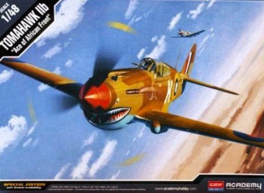 Academy 12235 - 1/48 P-40C Tomahawk IIB