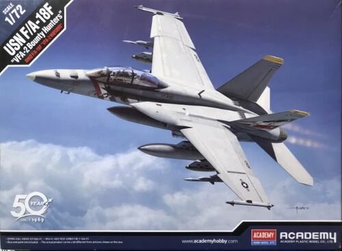 Academy 12567 - 1/72 USN F/A-18F \'VFA-2 Bounty Hunters\'