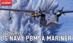Academy 12586 - 1/72 USN PBM-5A Mariner