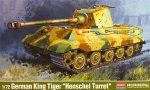 Academy 13423 - 1/72 German King Tiger Henschel Turret