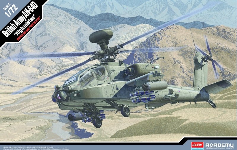 Academy 12537 - 1/72 British Army AH-64 Afghanistan