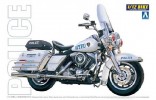 Aoshima AO-00940 - 1/12 Bike No.78 N.Y.P.D. Wind Shield Type New York City Police