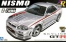 Aoshima AO-04350 - 1/24 No.81 Nismo R34 Skyline GT-R Z-Tune Aoshima AO-04350 - 1/24 No.81 Nismo R34 Skyline GT-R Z-Tune