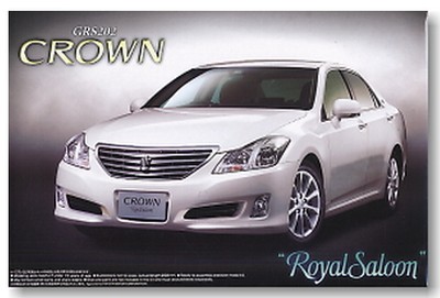 Aoshima #AO-04369 - 1/24 The Best Car GT No.13 Crown Royal Saloon GRS202 (Model Car)