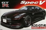 Aoshima AO-04684 - 1/24 Best Car GT No.11 Nissan R35 GT-R Spec V with Engine