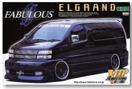 Aoshima #AO-45619 - 1/24 No.29 Faburous Elgrand (Model Car)