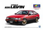 Aoshima 05496 - 1/24 Toyota Corolla AE86 Levin 1984 (Red/Black) Pre Painted Model SP Aoshima 05496 - 1/24 Toyota Corolla AE86 Levin 1984 (Red/Black) Pre Painted Model SP