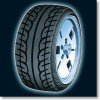 Aoshima #AO-38116 - No.16 Wheel & Tire SetWith license Sticker Aoshima #AO-38116 - No.16 Wheel & Tire SetWith license Sticker