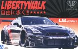 Aoshima 05592 - 1/24 LB Works R35 GT-R Type 2 Ver.2 Liberty Walk No.13