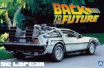 Aoshima AO-01185 - 1/24 Movie Mechanical No.8 Back to the Future De Lorean Part I 011850