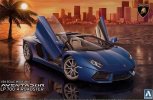 Aoshima AO-00866 - 1/24 Super Car No.12 Lamborghini Aventador LP700-4 Roadster (Overseas Edition)