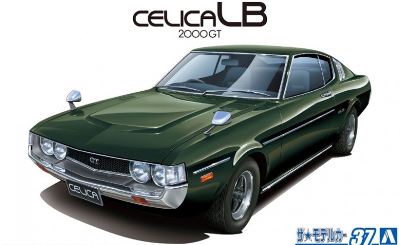 Aoshima 05845 - 1/24 Toyota RA35 Celica LB 2000GT 1977 The Model Car No.37