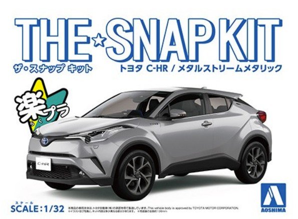 Aoshima 05636 - 1/32 Toyota C-HR (Metal Stream Metallic) The Snap Kit 06-C