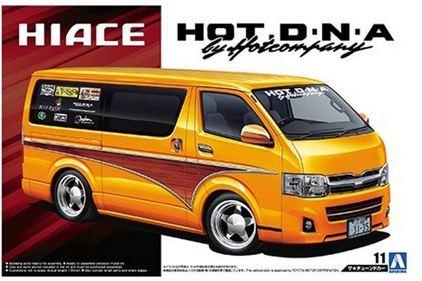 Aoshima 05237 - 1/24 Hot Company TRH200V Hiace \'12 No.11