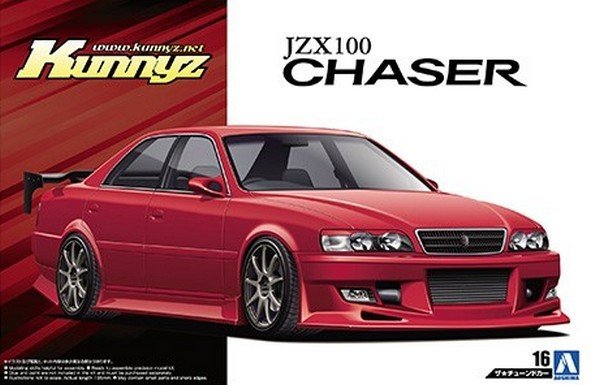 Aoshima 05303 - 1/24 Kunny\'z JZX100 Chaser Tourer V \'98 No.16