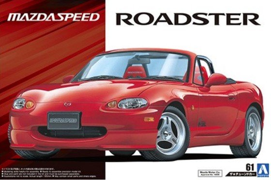 Aoshima 05769 - 1/24 Mazda Speed NB8C Roadster A Spec 1999 No.61