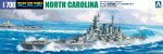 Aoshima 20394 - 1/700 North Carolina U.S. Navy Battleship Water Line Series No.611