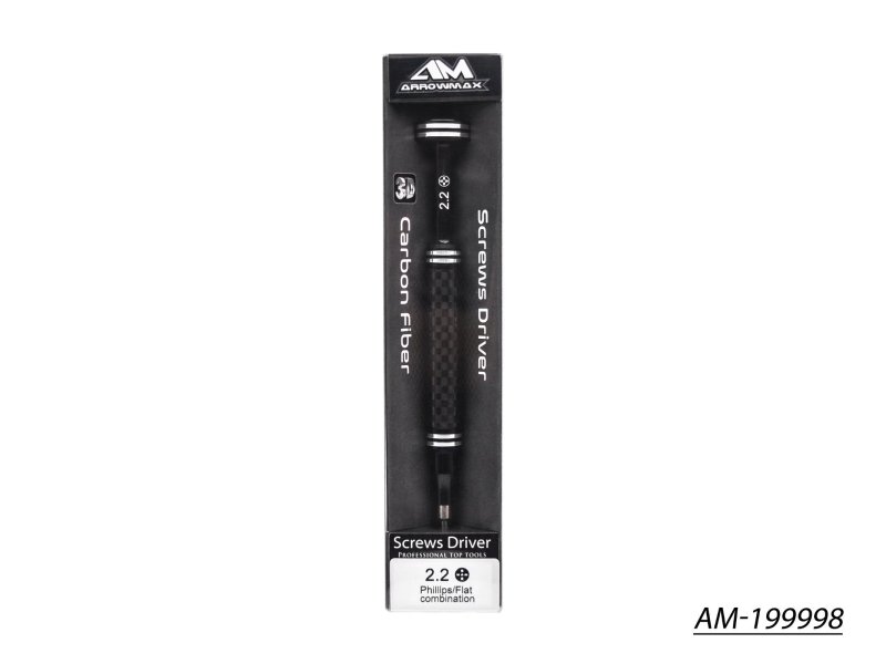 Arrowmax AM Carbon Screwdriver 3D Tip 2.2 Phillips/flat-head combination AM-199998