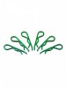 Arrowmax AM-103121 Body Clip 1/8 - Metallic Green (6)