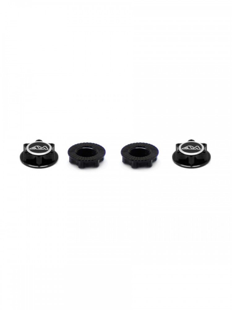 Arrowmax AM-030005-B Aluminium 1/8th Wheel Nuts Closed End / Lightweight (Black