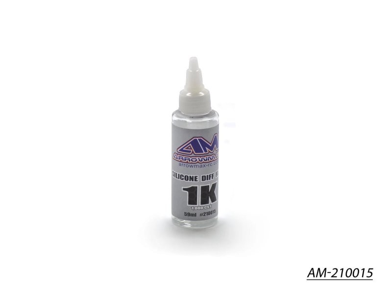 Arrowmax Silicone Diff Fluid 59ml 1.000cst