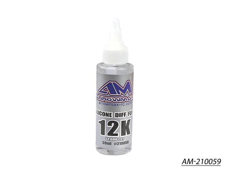 Arrowmax Silicone Diff Fluid 59ml 12.000cst