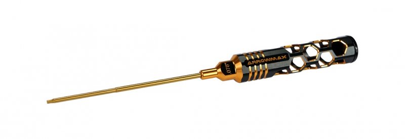 Arrowmax AM-410278-BG Allen Wrench .078 (5/64) X 120mm Black Golden\'