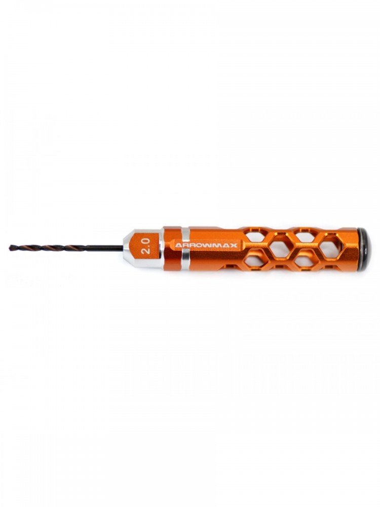 Arrowmax AM-220020-O Drill 2.0MM For 1/32 Mini 4WD (Orange)