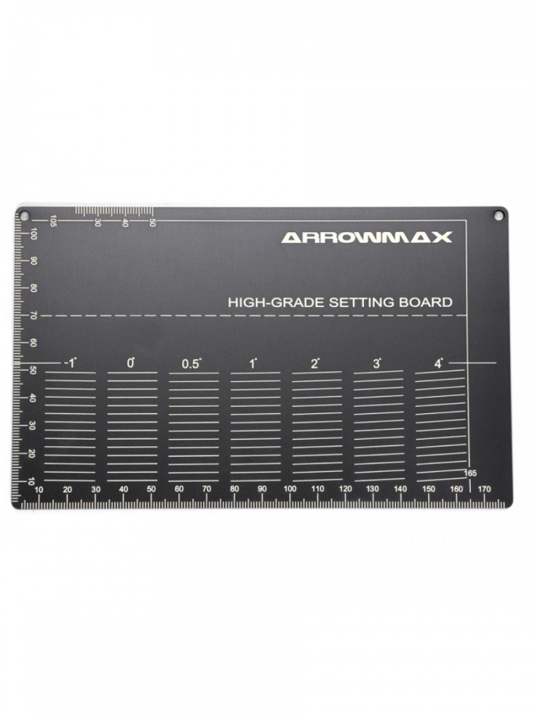 Arrowmax AM-220022-G High Grade Setting Board For 1/32 Mini 4WD (Gray)